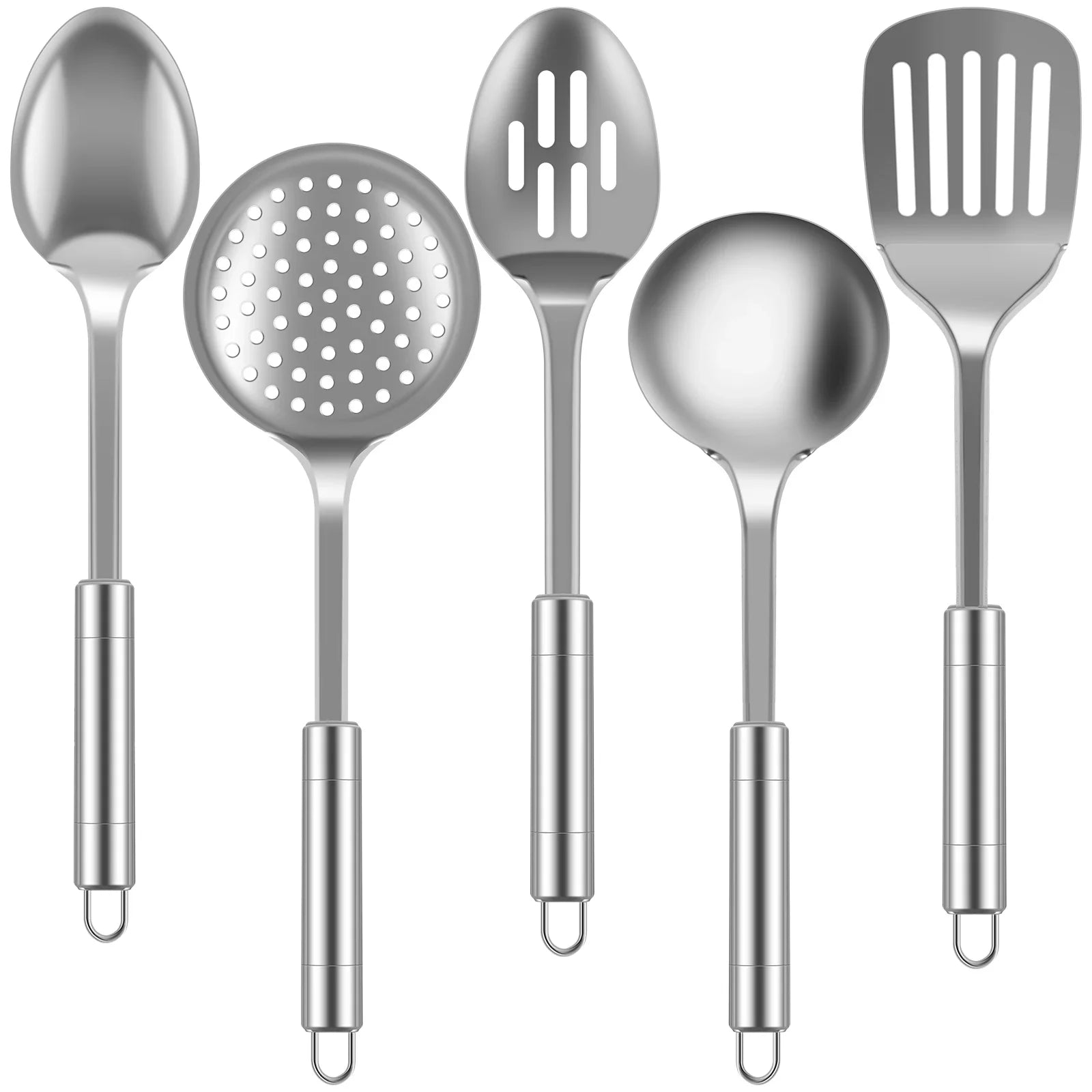 5Pcs Stainless Steel Kitchen Utensils Set